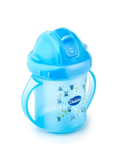 Bubbles Straw Cup 200ml for Kids from 1 Year