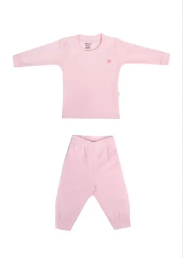 [4751-04] junior baby pink thermal set (3-6)  