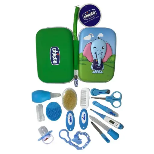 chicco  leather care bag 13 pcs 